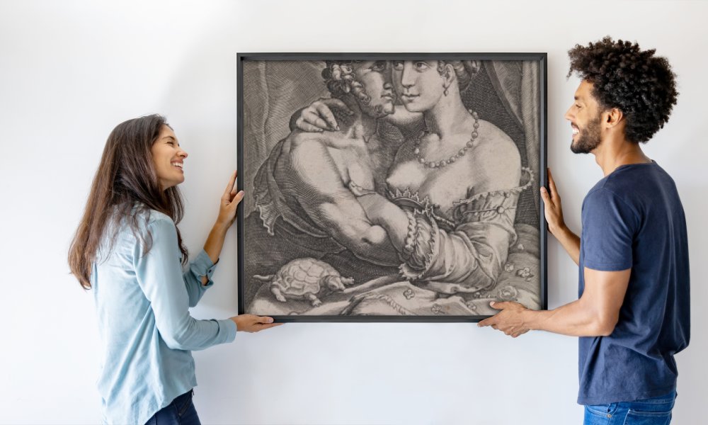 Ubekendt efter Jan Saenredam efter Hendrick Goltzius