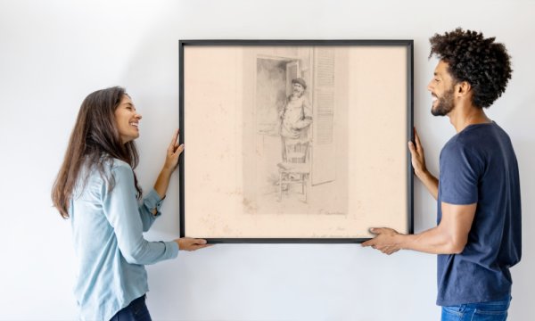 François Courboin (signed by artist)