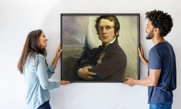 Jan Willem Pieneman (signed by artist)