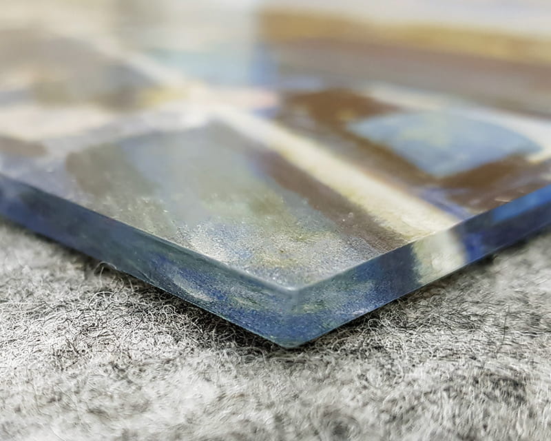 Acrylglas (wasserfestes Methylmetacreylat)  4