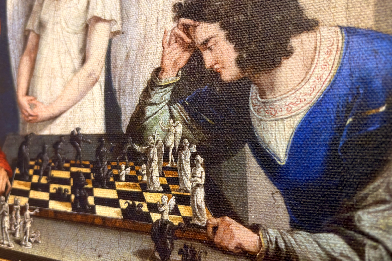 Faust und Mephisto beim Schachspiel - Unbekannt Unbekannt