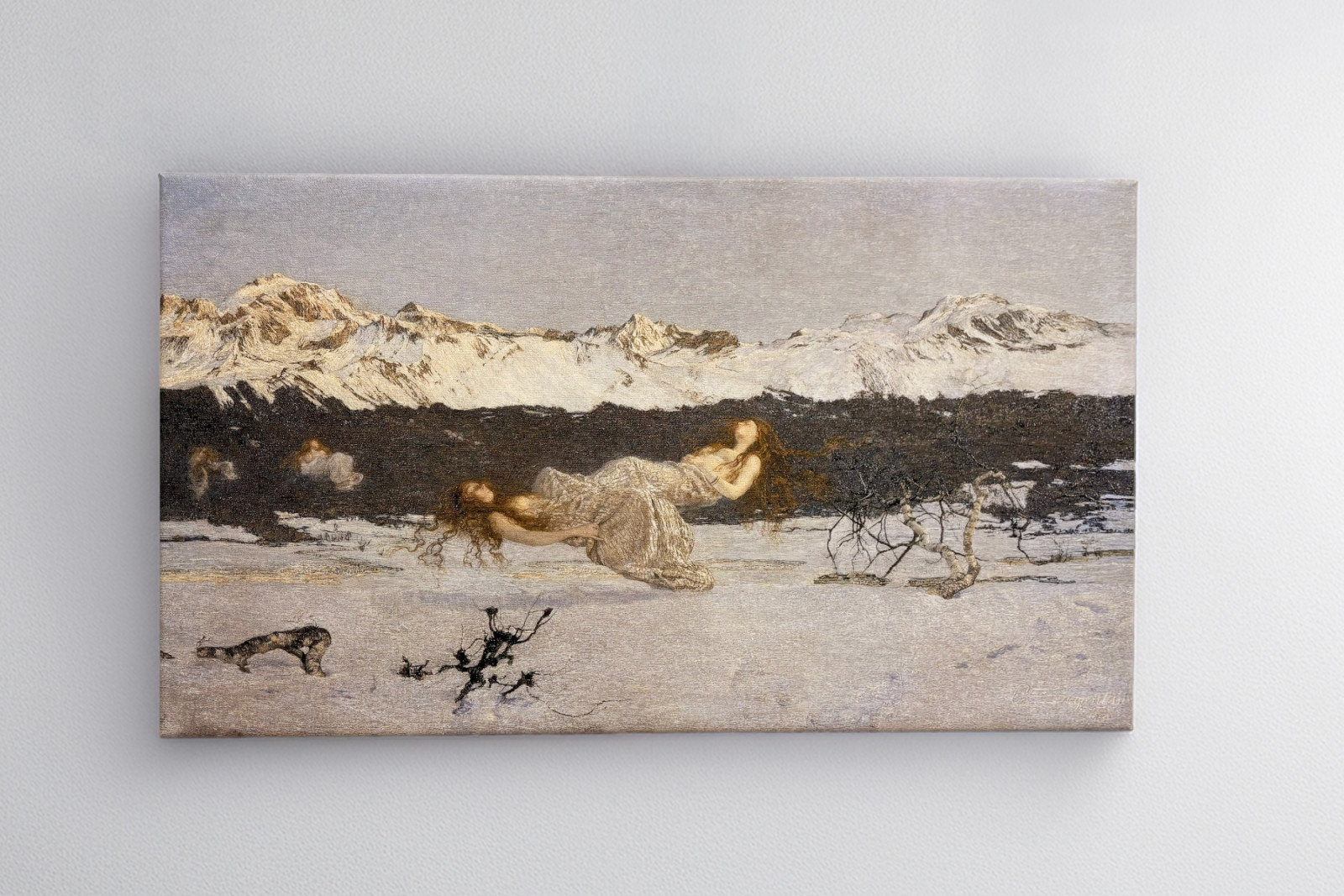 Die Bestrafung der Lust - Giovanni Segantini