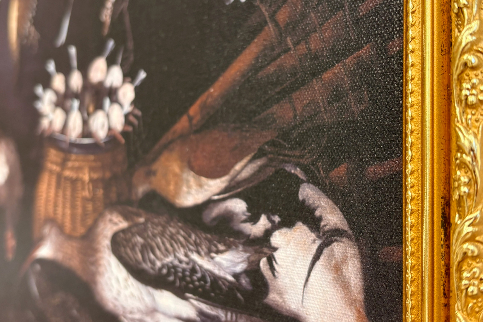 Stillleben mit Vögeln - Michelangelo Merisi da (attr. to) Caravaggio
