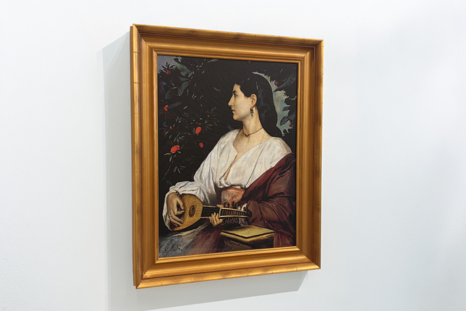 Der Mandolinenspieler, 1865 - Anselm Feuerbach