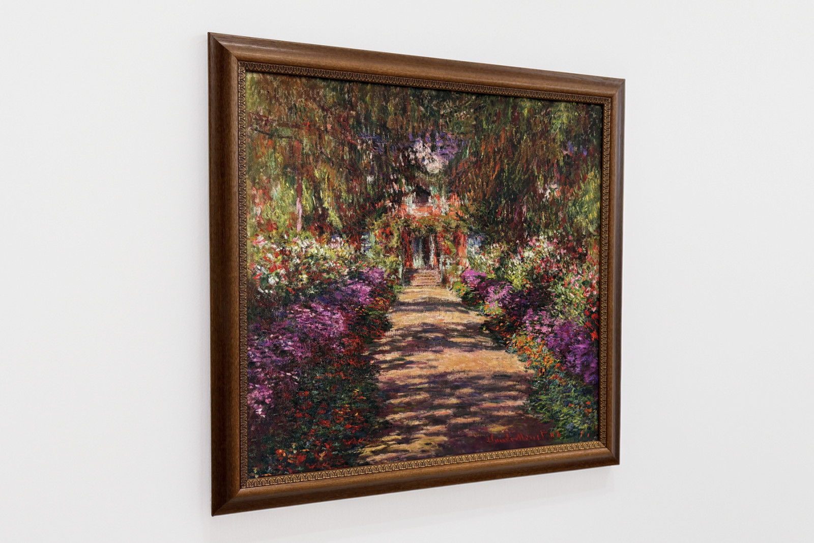 Ein Weg im Garten von Monet, Giverny, 1902 - Claude Monet