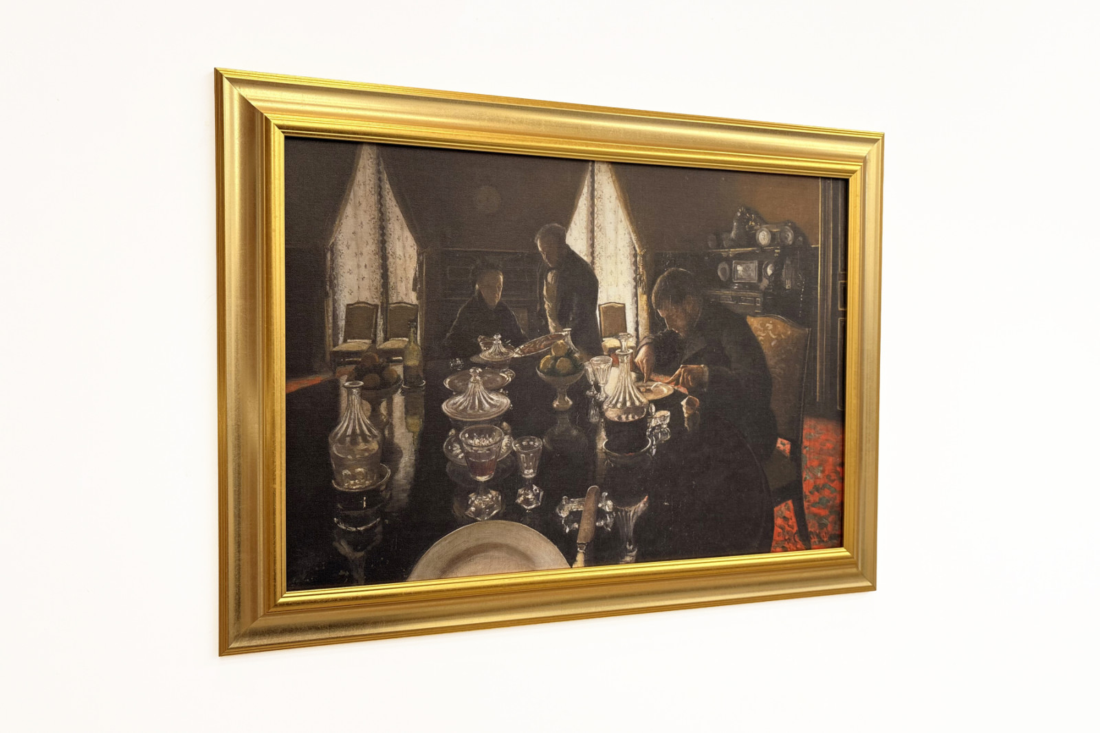 Abendessen in der Rue Miromesnil, im Haus der Familie Caillebotte - Gustave Caillebotte