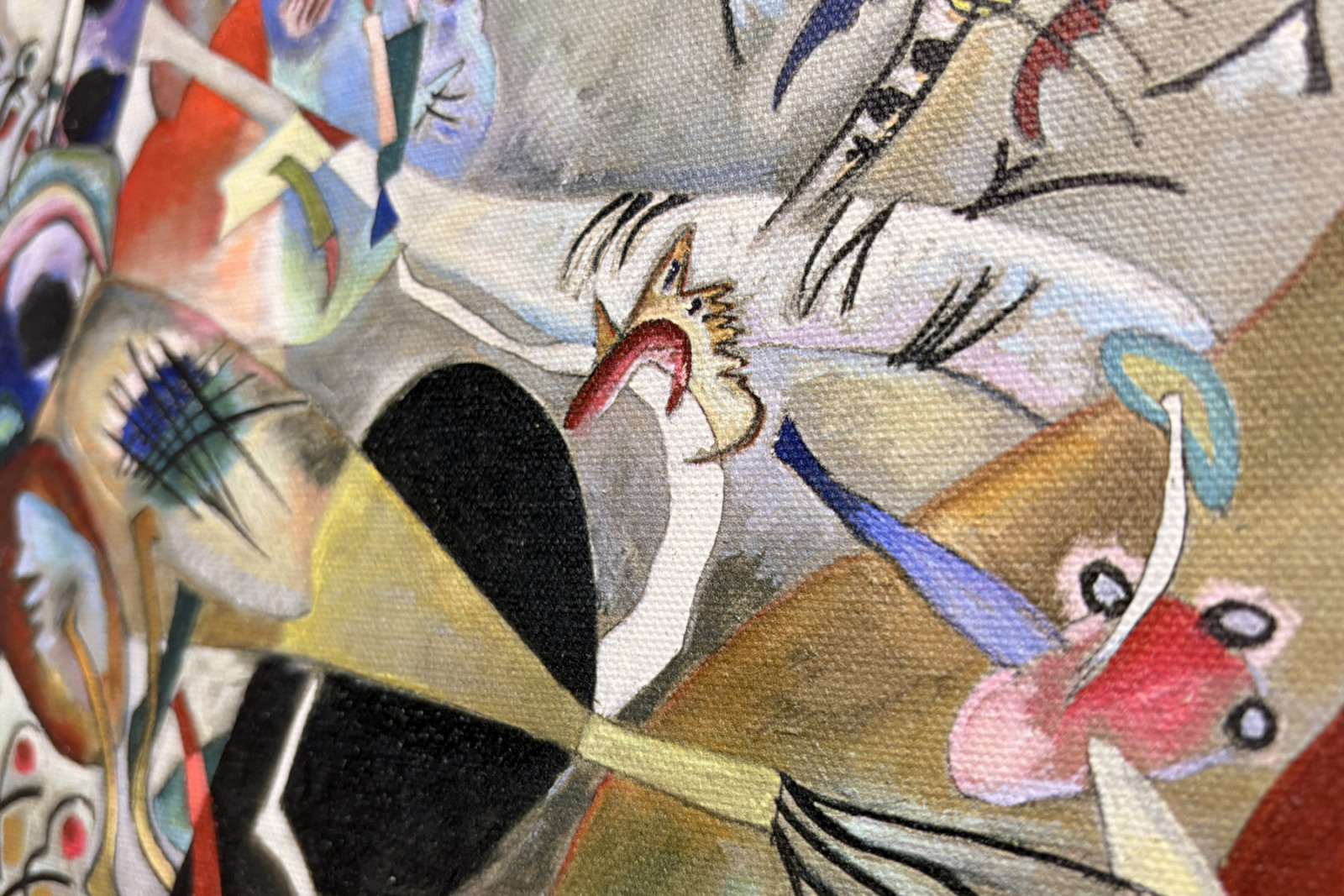 Im Grau, 1919 - Wassily Kandinsky