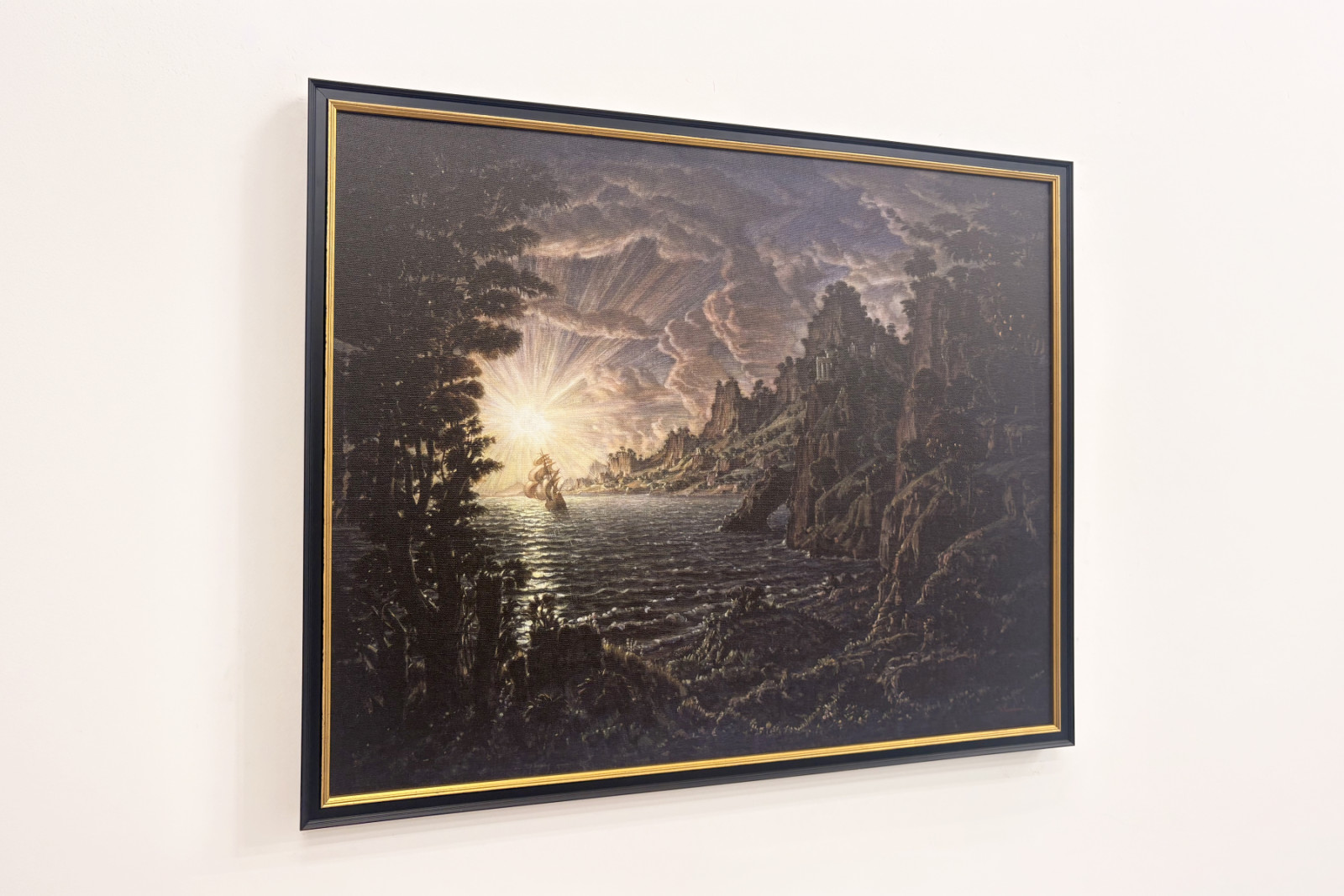 Die Schiffe, die Abendsonne - Konstantin Bogayevsky