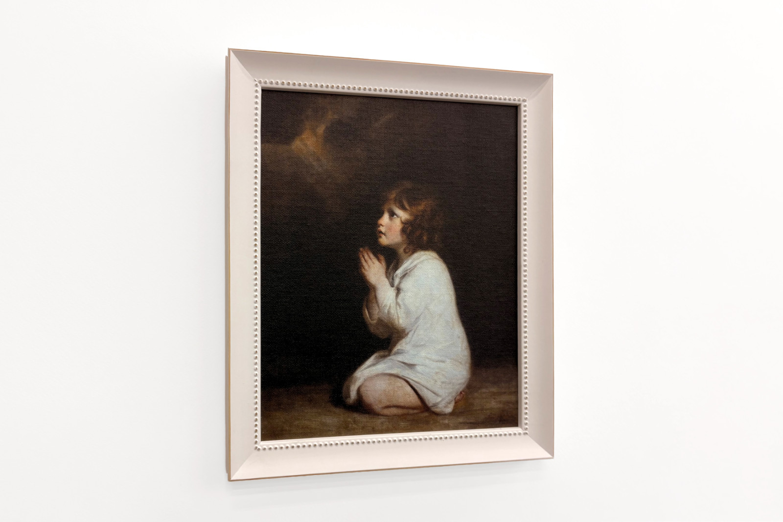 Der kleine Samuel im Gebet, 1777. Maße: 0,89x0,7 m. Montpellier, Musée Fabre (1723-1792) - Joshua Reynolds