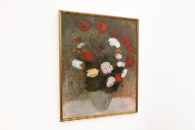 Blumenstrauß mit Mohnblumen - Odilon Redon