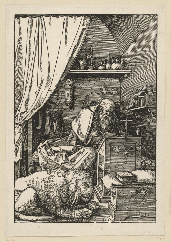 Heiliger Hieronymus in seiner Zelle von Albrecht Dürer
