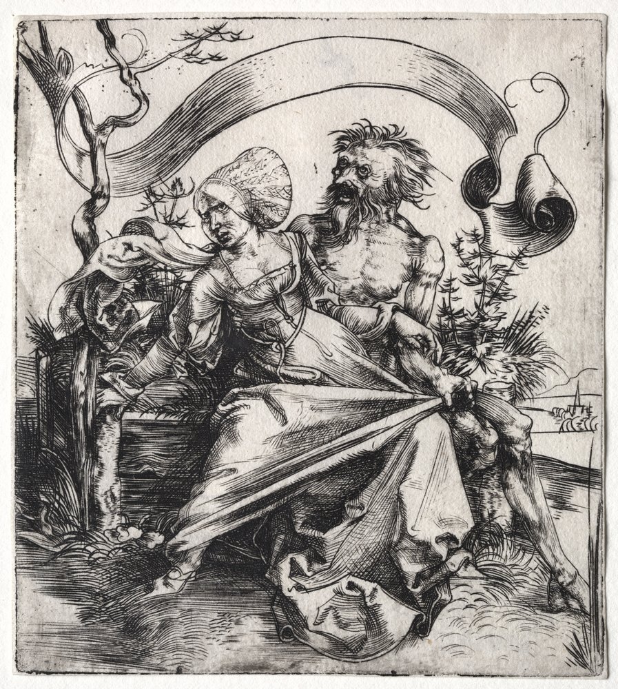 Der Vergewaltiger, ca. 1495 von Albrecht Dürer or Duerer