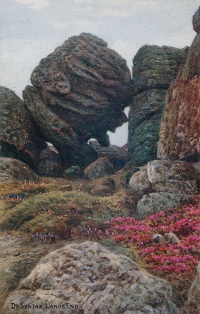 Dr. Syntax, Land's End von Alfred Robert Quinton: Kunstdruck