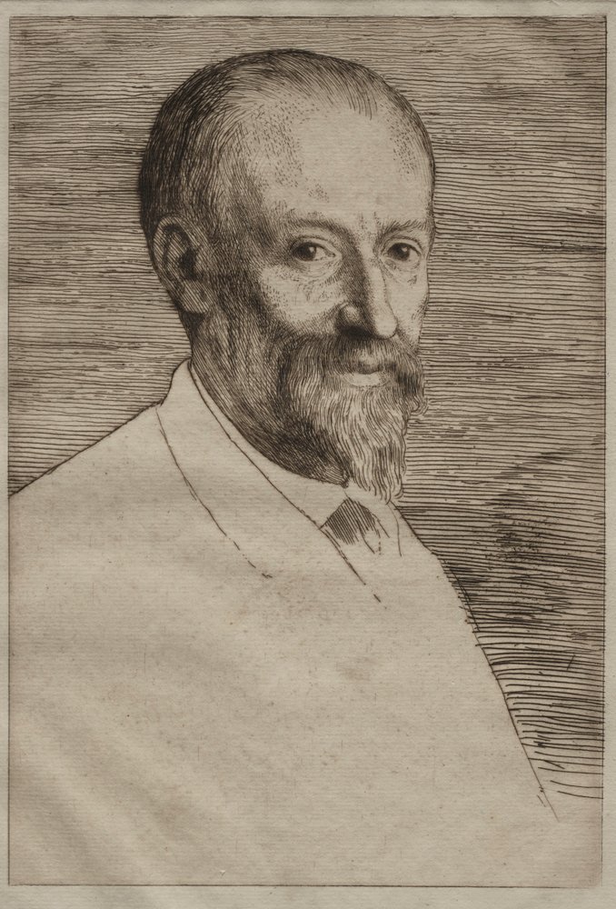 Auguste Poulet-Malassis von Alphonse Legros