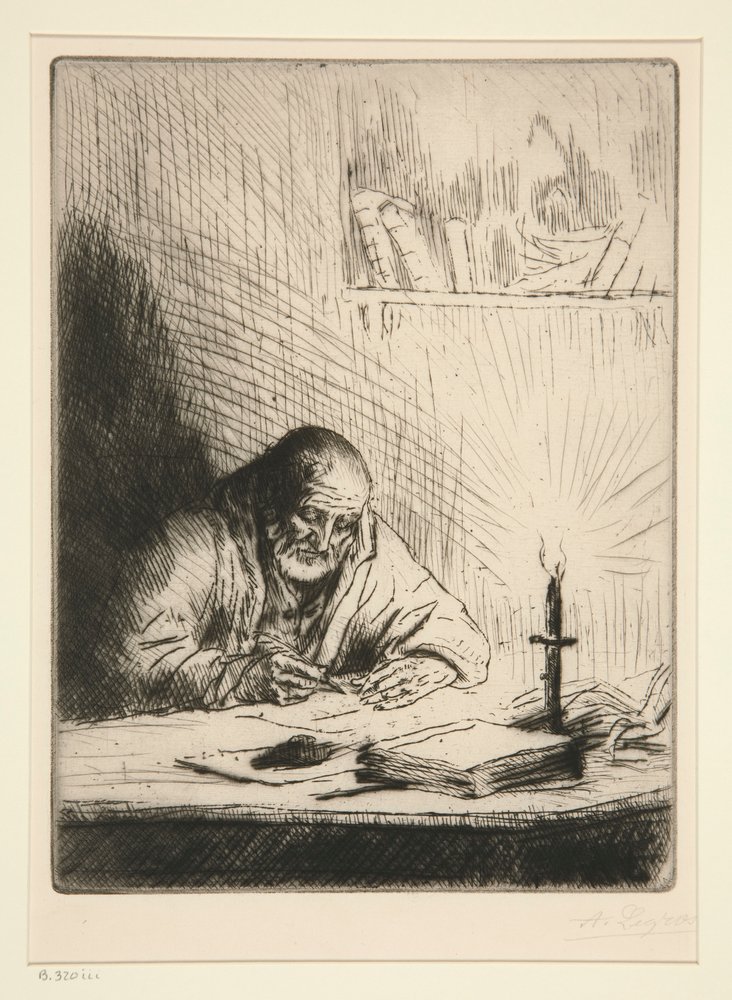 Der Archäologe von Alphonse Legros