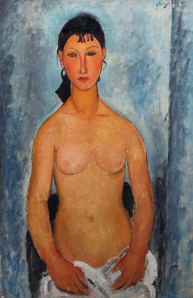 Stehender Akt (Elvira) von Amedeo Modigliani