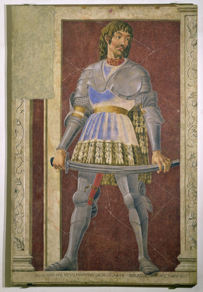 Pippo Spano (1369-1426) aus der Villa Carducci Serie berühmter Männer ...