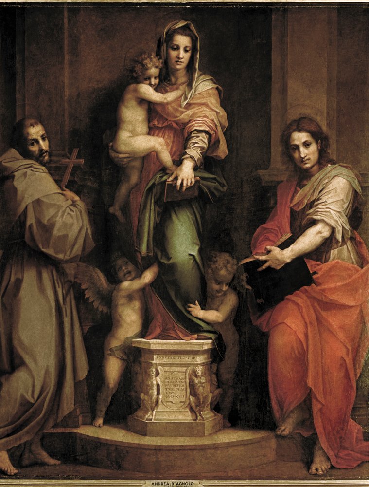 Madonna der Harpyien von Andrea del Sarto