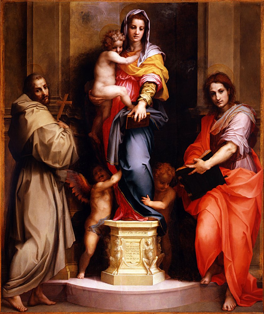 Madonna der Harpyien, 1517 von Andrea del Sarto