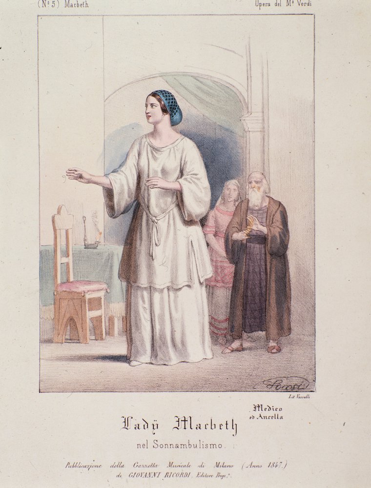 Lady Macbeth Charakter in Macbeth, Oper von Giuseppe Verdi
