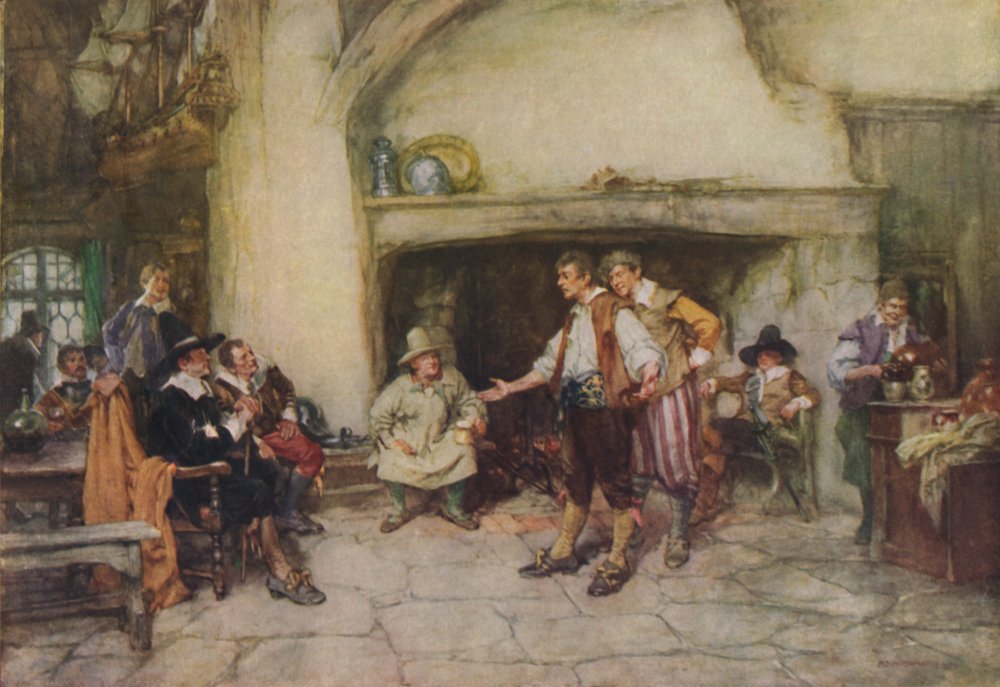 Seine Beschwerden vortragend, spätes 19. - frühes 20. Jahrhundert, 1922 von Arthur David McCormick