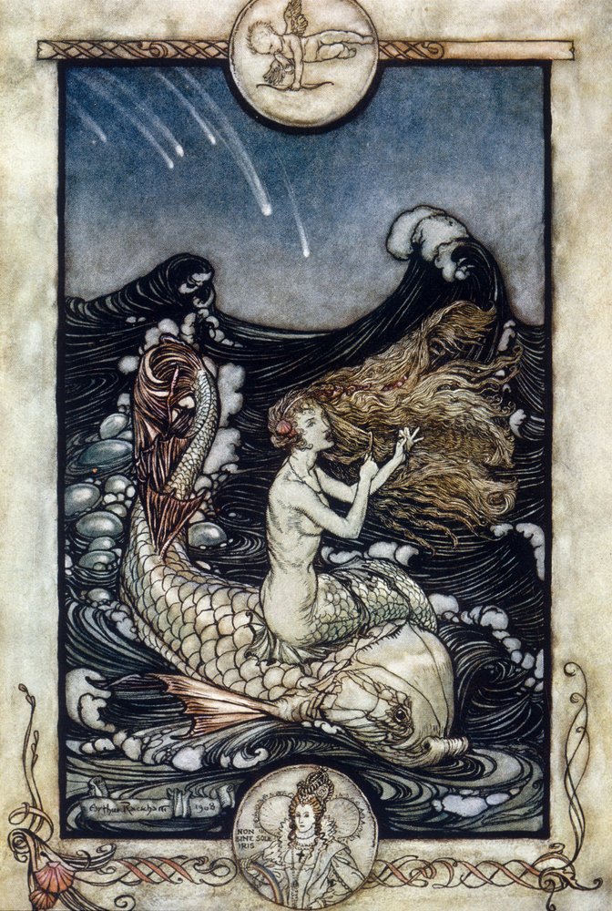 Illustration von Arthur Rackham für Ein Sommernachtstraum von William ...
