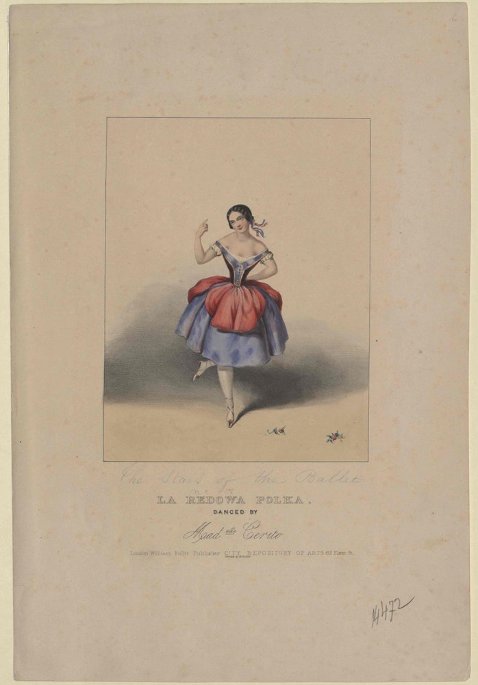 Fanny Cerito von Artist Unknown: hochwertiger Kunstdruck