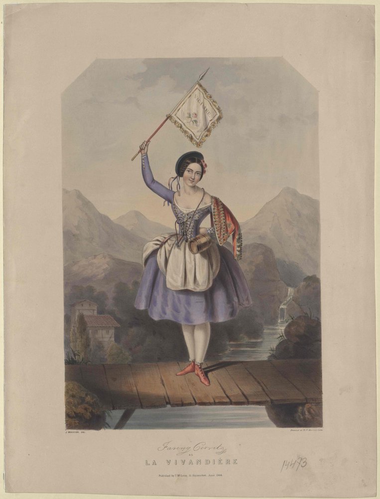 Fanny Cerito von Artist Unknown: hochwertiger Kunstdruck