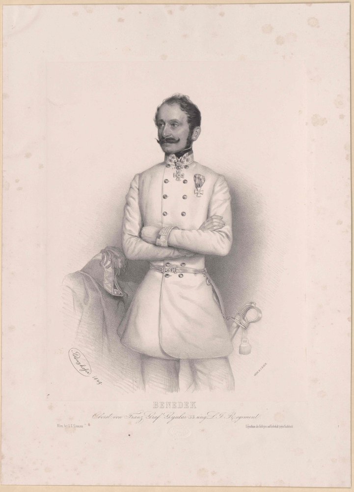 Ludwig Ritter Benedek von Artist Unknown: Kunstdruck kaufen