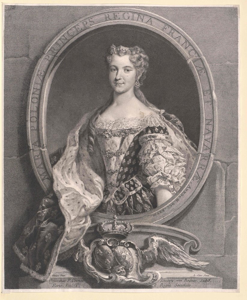 Maria Leszczynska von Artist Unknown