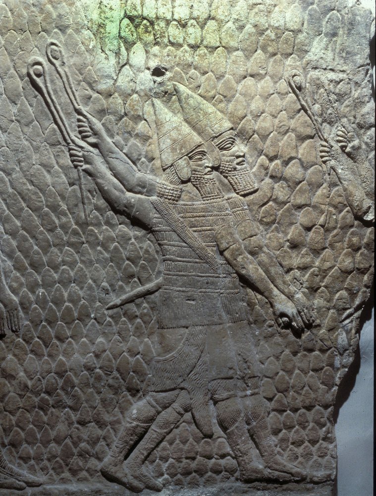 Assyrische Schleuderer, Palast von Sennacherib, Ninive von Assyrian