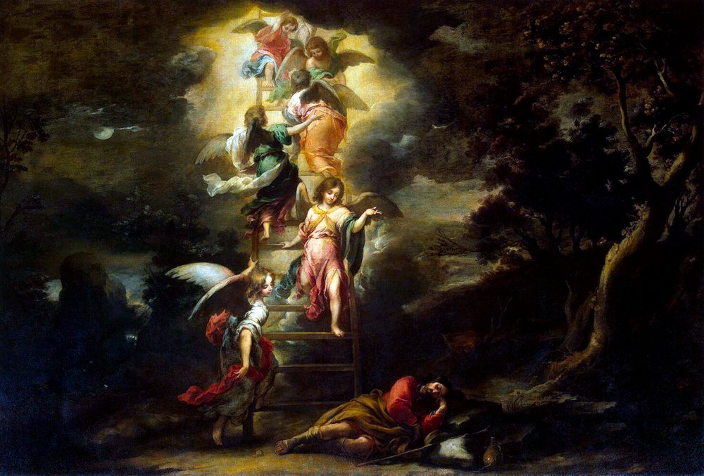 Jakobs Traum, ca. 1665. von Bartolomé Esteban Murillo