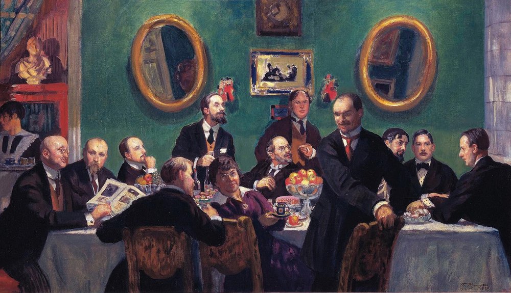       n  von Boris Mikhailovich Kustodiev