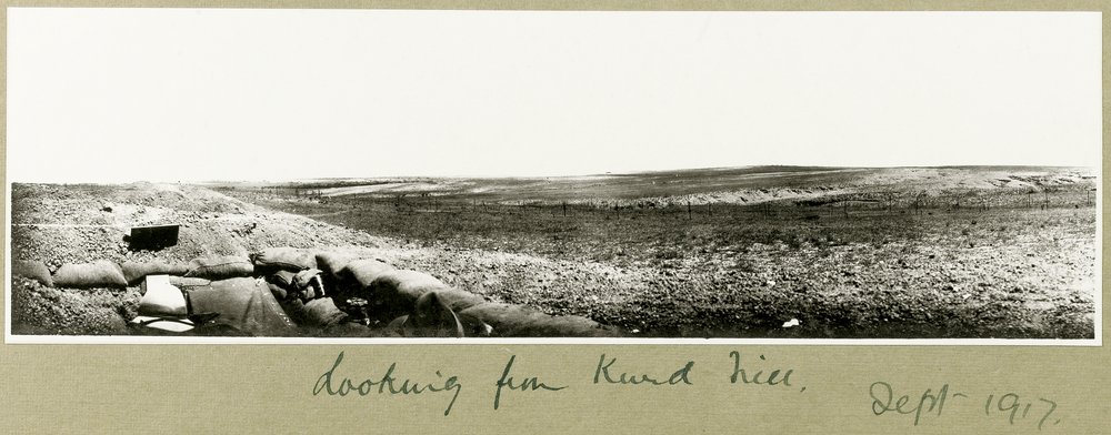 Blick vom Kurd Hill, September 1917 von Capt. Arthur Rhodes
