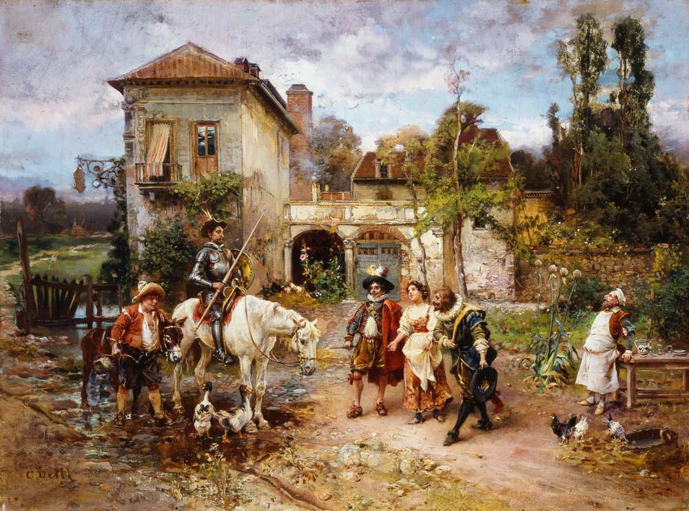Don Quijote von Cesare-Auguste Detti