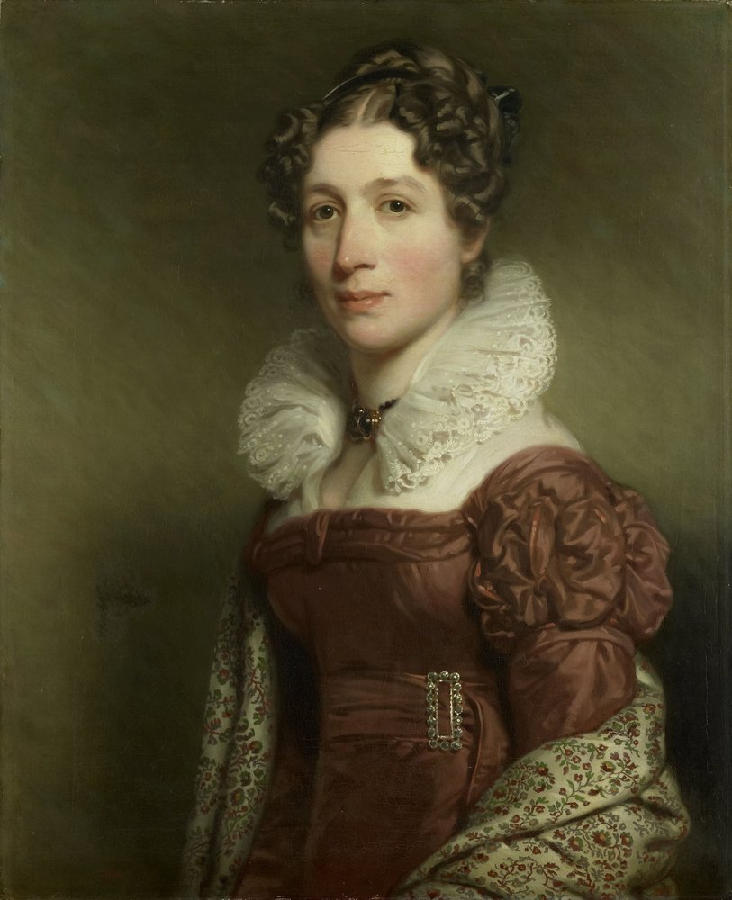 Jacoba Vetter (1796-1830), Ehefrau von Pieter Meijer Warnars, Amsterdamer Buchhändler von Charles Howard Hodges