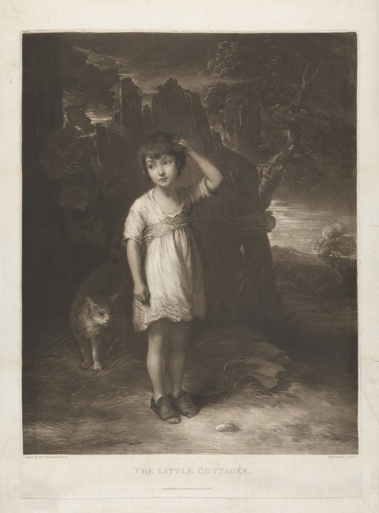 Die kleine Häuslerin von Charles Turner