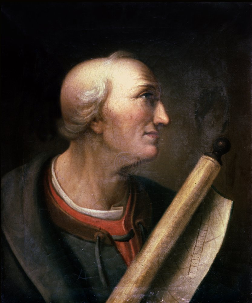 Porträt von Amerigo Vespucci (1452-1512), 1816 von Charles Willson Peale