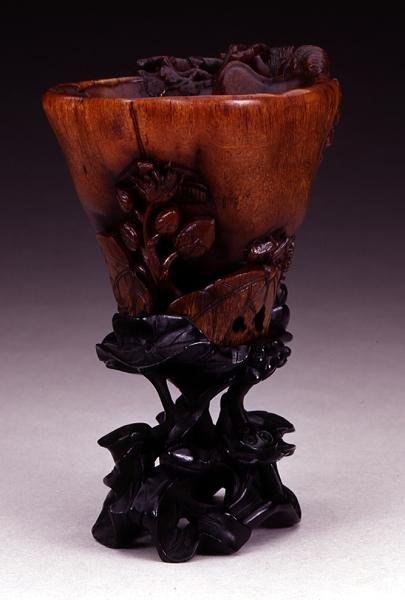 Libationsbecher, Qianlong-Periode 1736-95, Qing-Dynastie von Chinese School