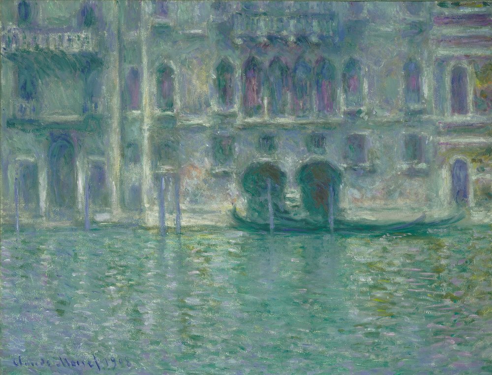 Palazzo da Mula, Venedig, 1908 von Claude Monet