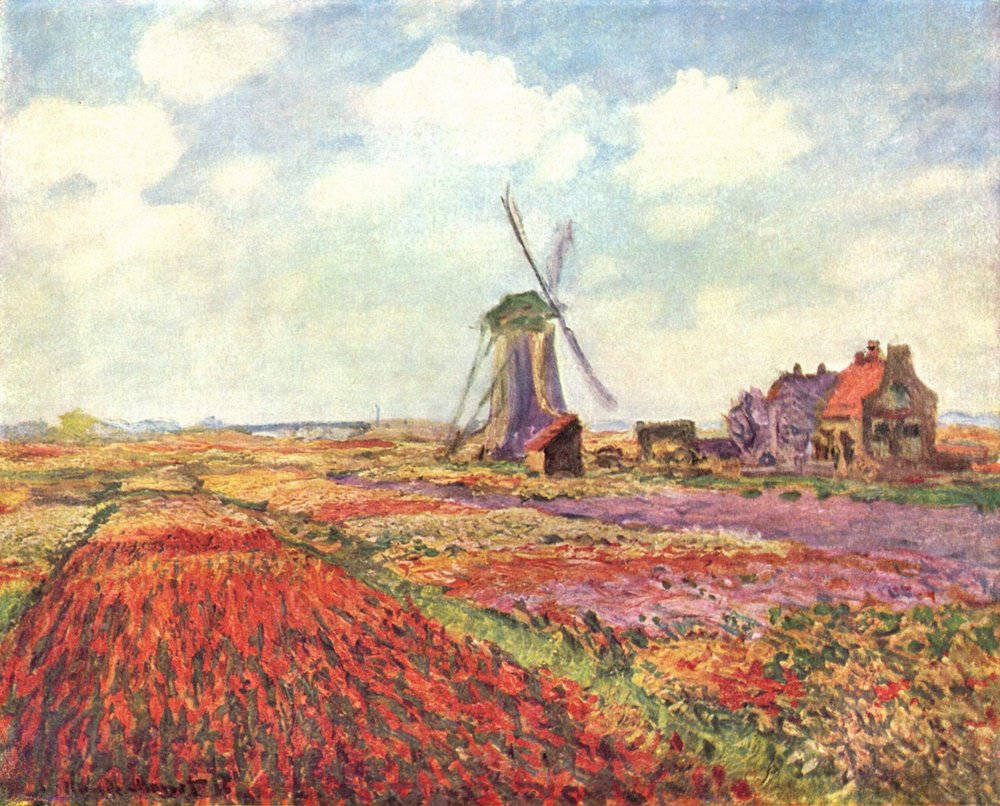 Tulpen von Holland von Claude Monet