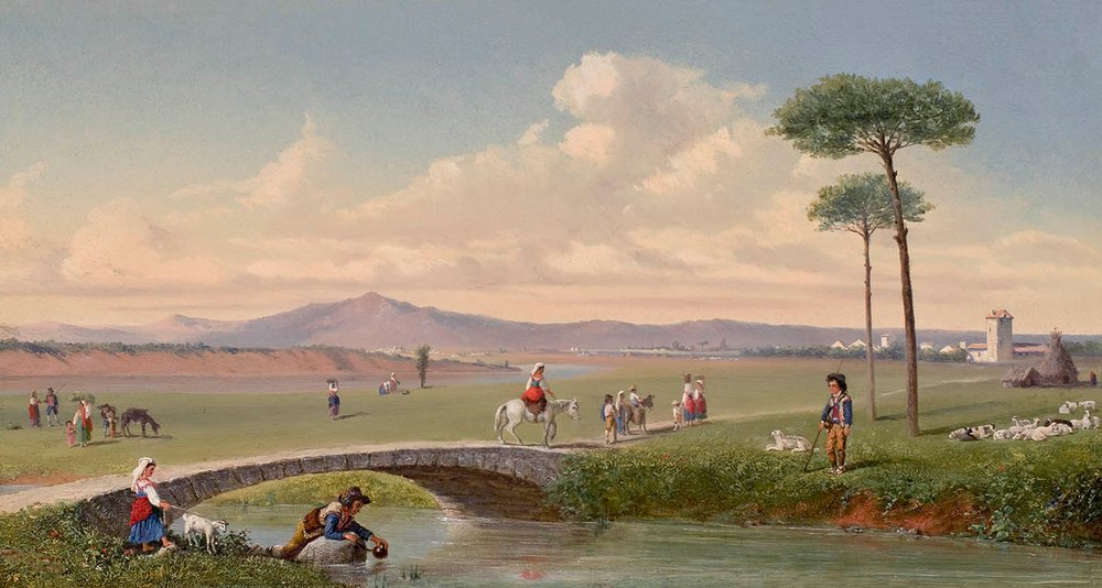 Blick auf Italien von Conrad Wise Chapman