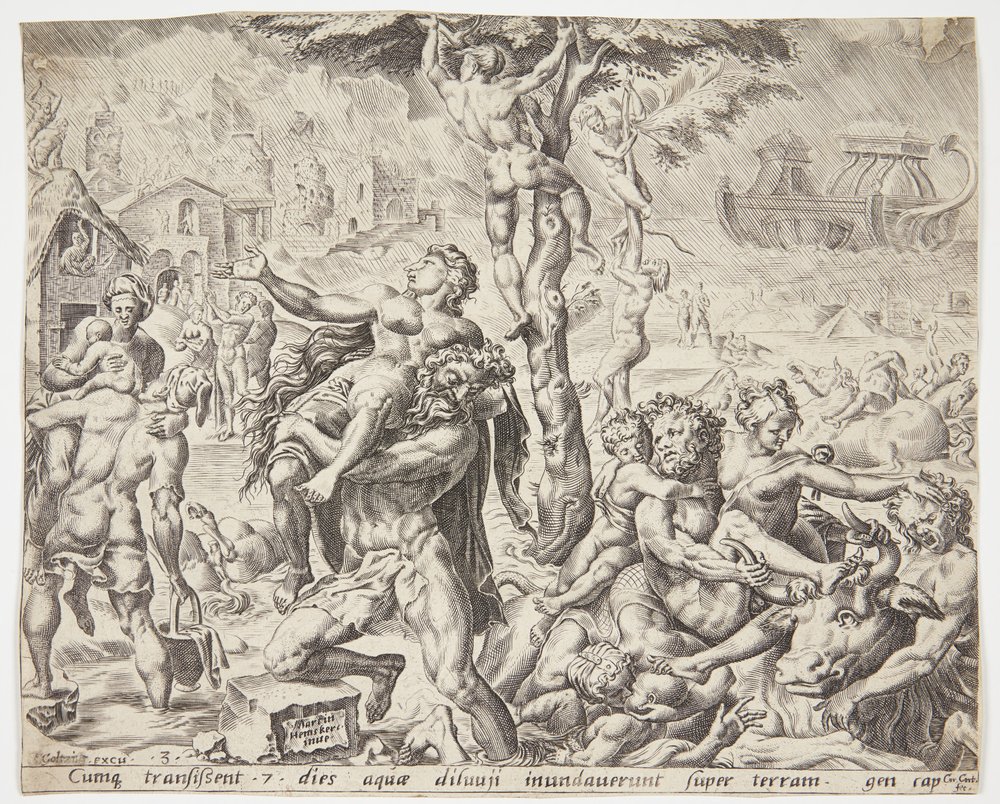 Die Sintflut von Cornelis Cort