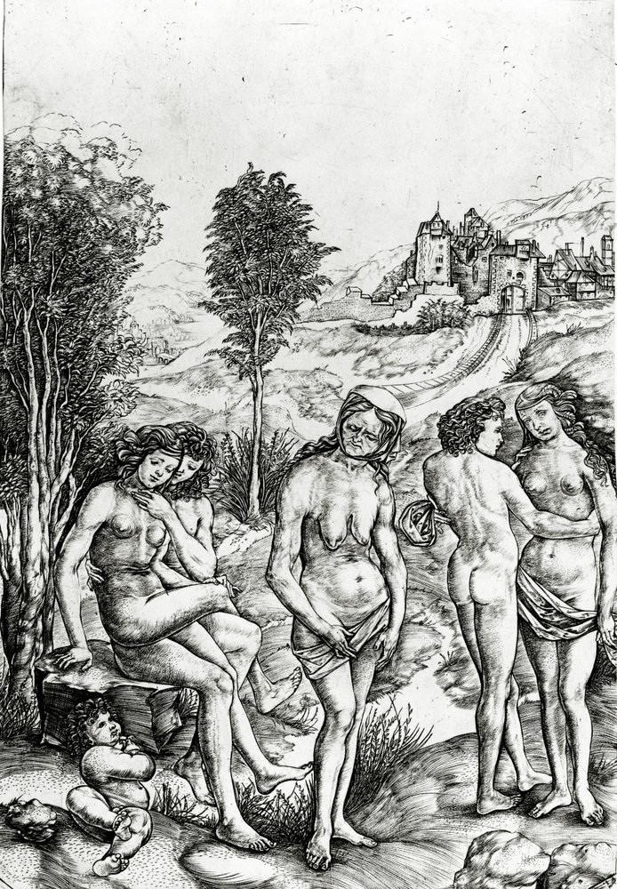 Eine Allegorie des Neids, ca. 1515 von Cristofano Robetta