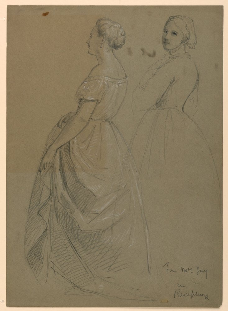 Studie von Mrs. Jay für "The Republican Court" (Lady Washington