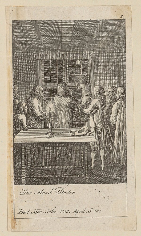 Blatt 2 der Folge „Modetorheiten“ von Daniel Nikolaus Chodowiecki
