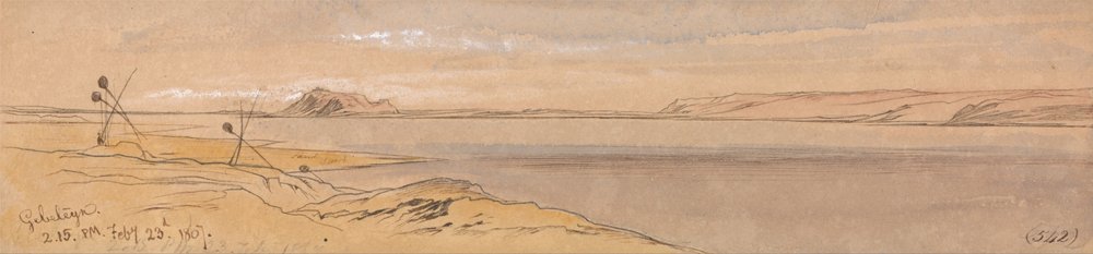 Gebelein von Edward Lear: Hochwertigste Kunstreproduktion