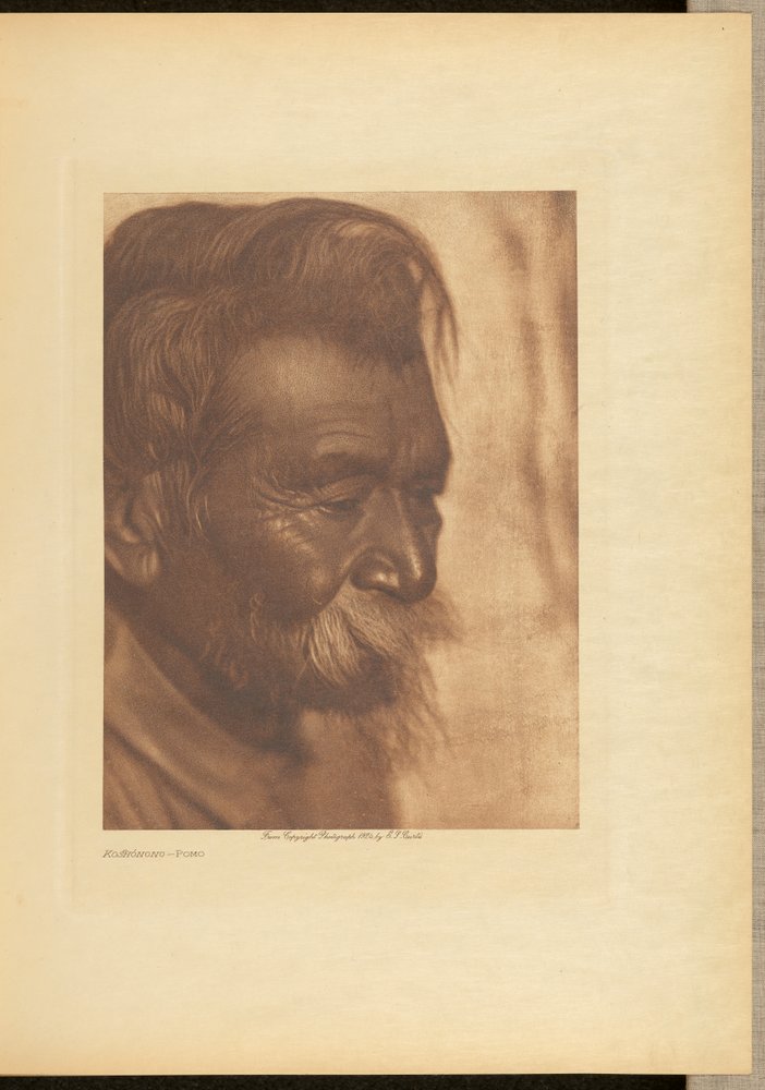 Koshonono - Pomo von Edward S. Curtis