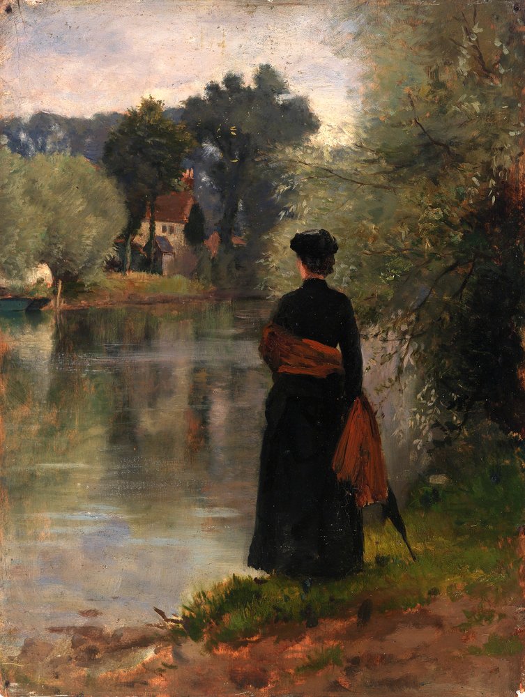 Promenade von Eliphalet Fraser Andrews: Kunstdruck kaufen