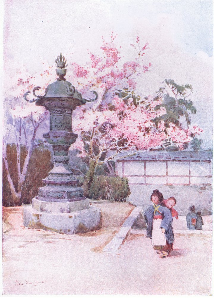 Japanische Kinder ca. 1900 von Ella Du Cane: Kunstdruck
